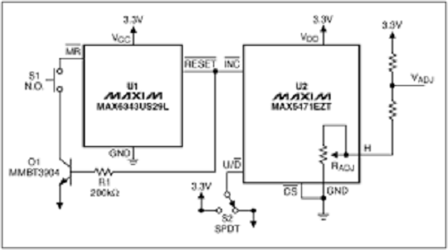 使用數字電位器是數字控制的可變電阻器件？