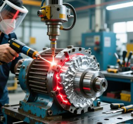 大功率減速機齒輪采用激光熔覆，修復后精度能恢復嗎？