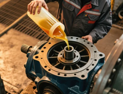 立式減速機垂直安裝潤滑油，回流不暢解決辦法？